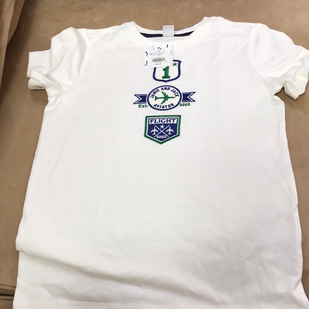 Janie and Jack sz 8 short sleeve shirt